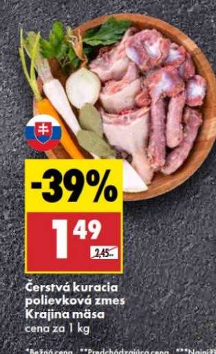 Čerstvá kuracia polievková zmes
