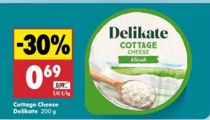 Cottage Cheese Delikate 200 g