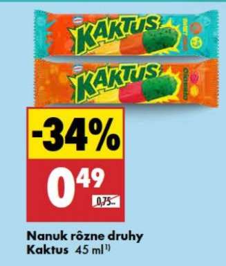 Nanuk rôzne druhy Kaktus 45 ml
