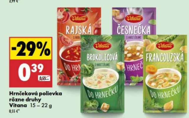 Hrnčeková polievka rôzne druhy