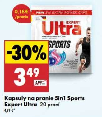 Kapsuly na pranie 5in1 Sports Expert Ultra 20 praní