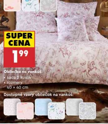 OBLIEČKA NA VANKÚŠ