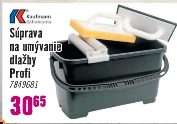 Súprava na umývanie dlažby Profi