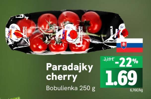 Paradajky cherry