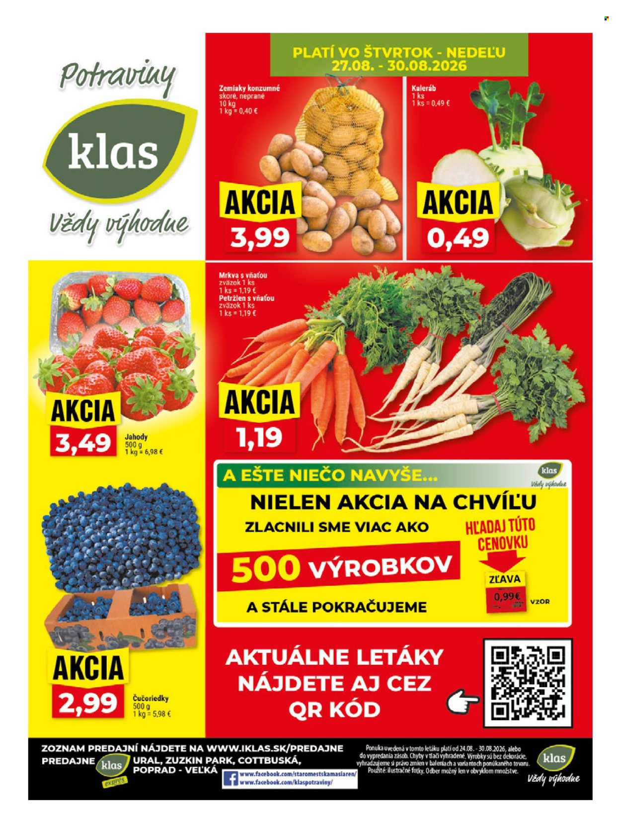 Leták Klas - 24.8.2026 - 30.8.2026. Strana 29