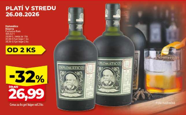 Diplomático Reserva Exclusiva rum