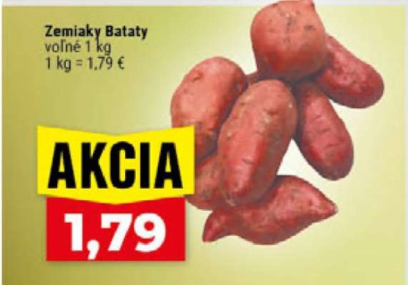 Zemiaky Batáty
