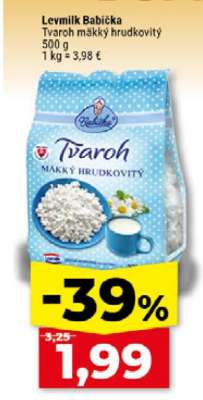 Levmilk Babička Tvaroh