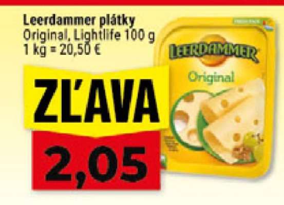 Leerdammer plátky