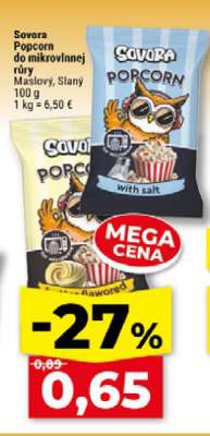 Sovora Popcorn do mikrovlnnej rúry