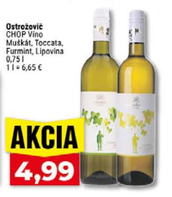 Ostrožovič CHOP Víno