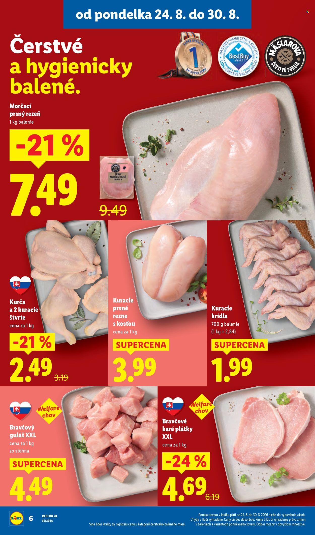 Leták Lidl - 24.8.2026 - 30.8.2026. Strana 10