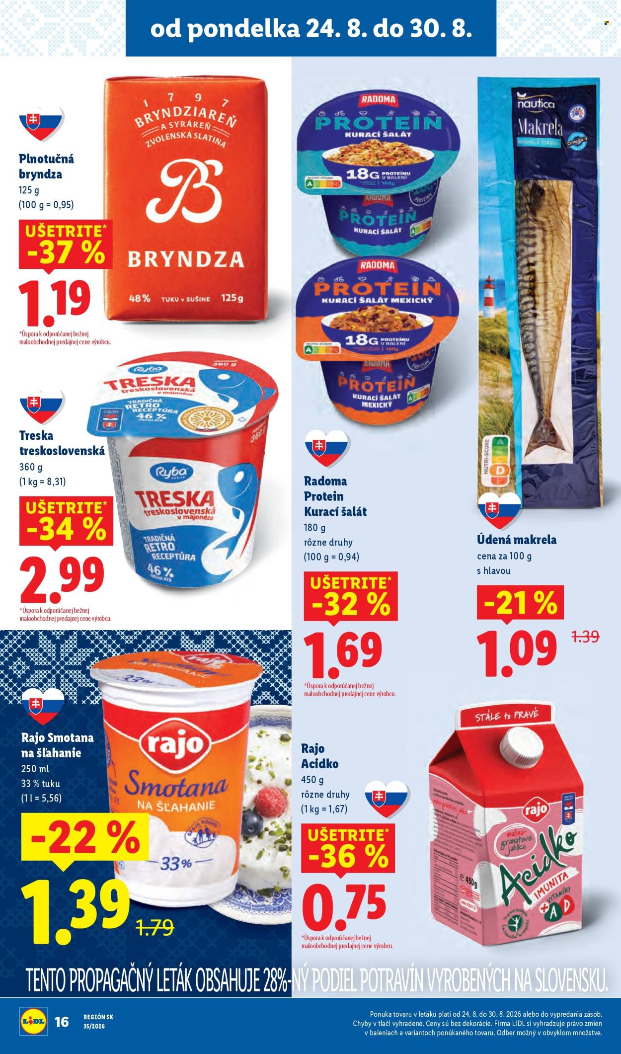 Leták Lidl - 24.8.2026 - 30.8.2026. Strana 20