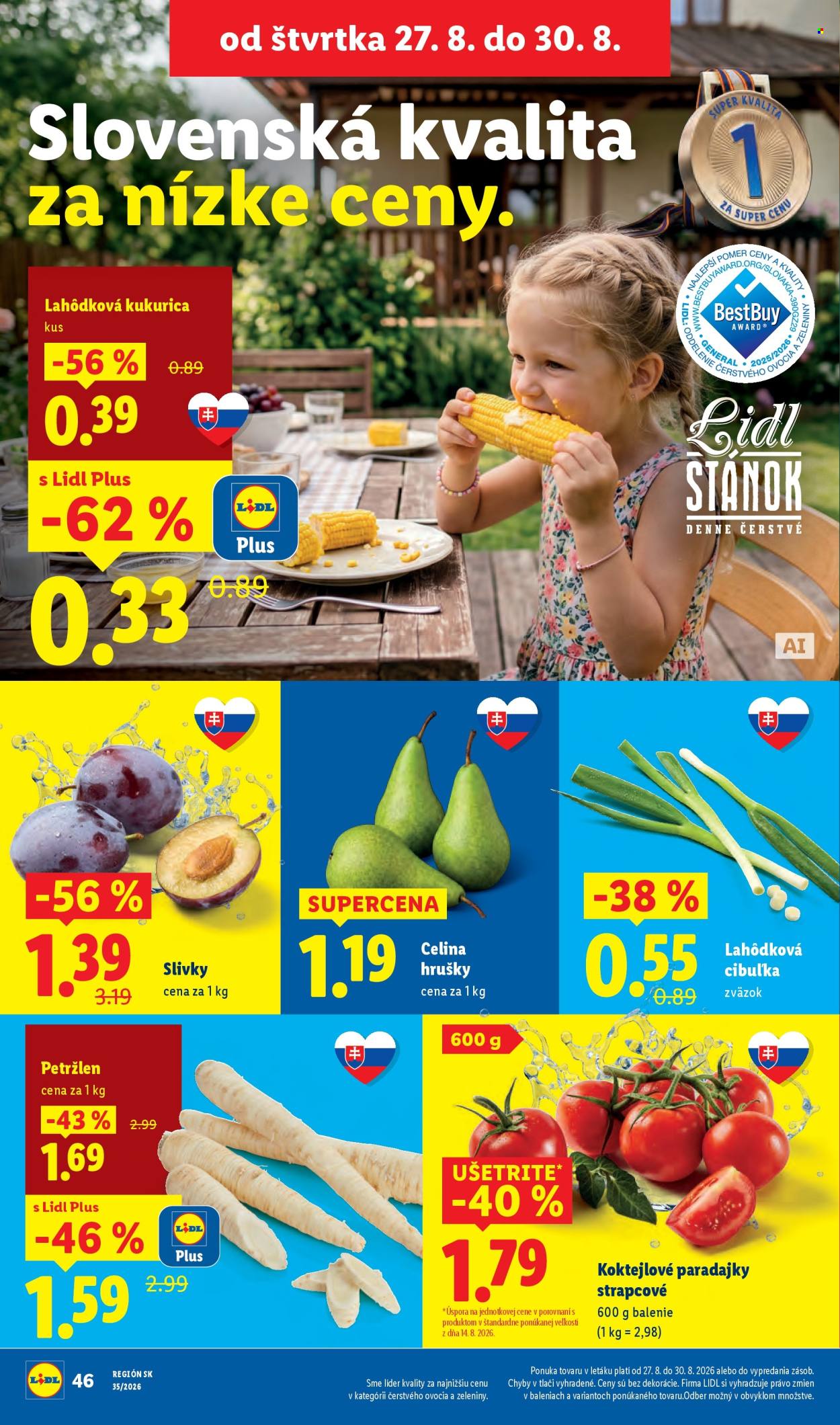 Leták Lidl - 24.8.2026 - 30.8.2026. Strana 56