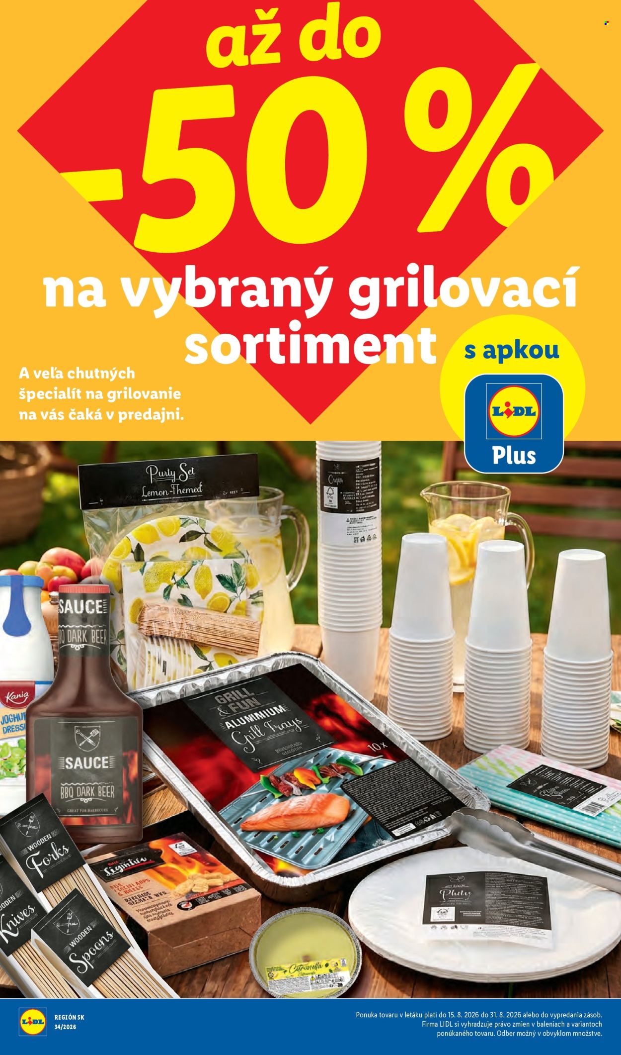 Leták Lidl - 24.8.2026 - 30.8.2026. Strana 61