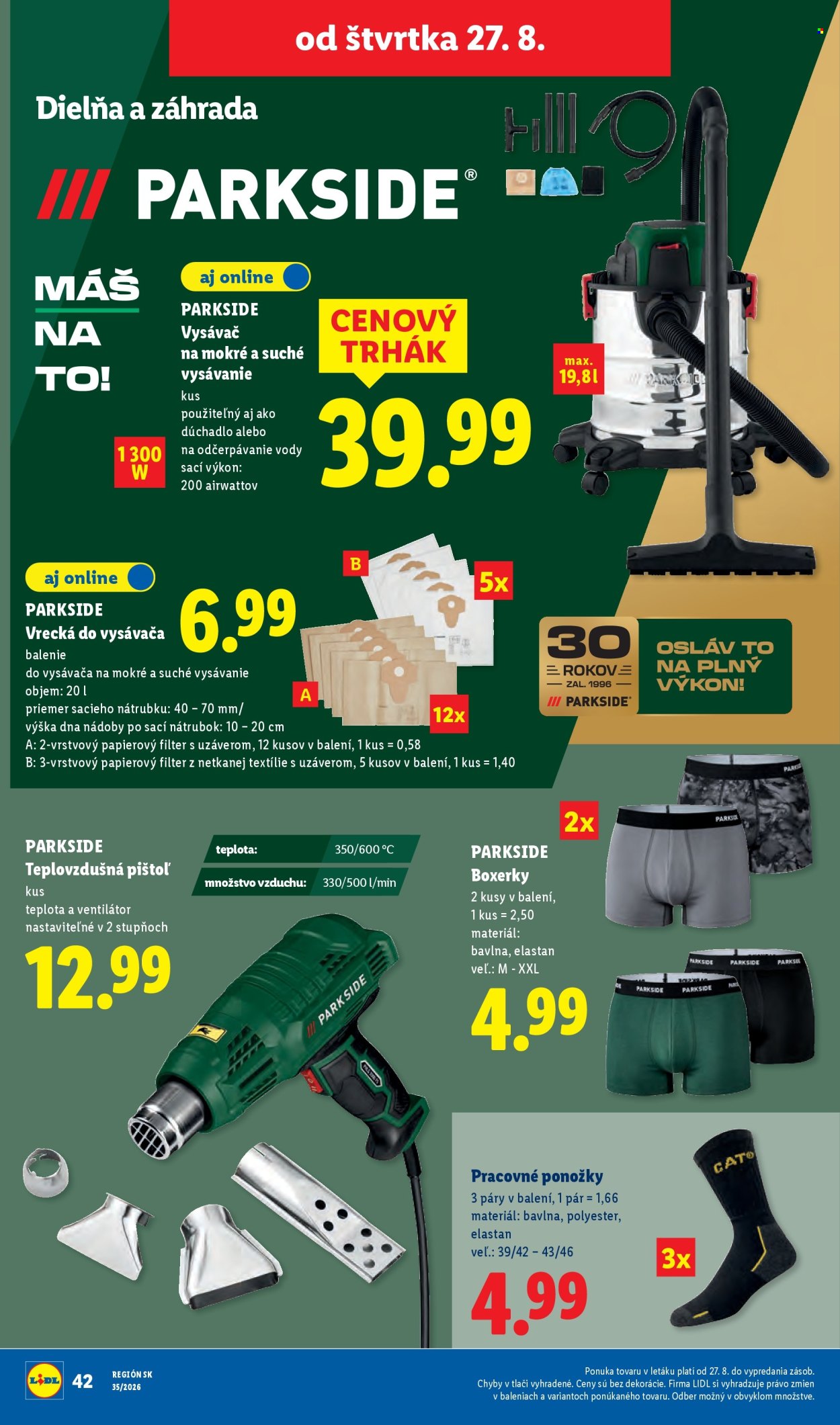 Leták Lidl - 24.8.2026 - 30.8.2026. Strana 82