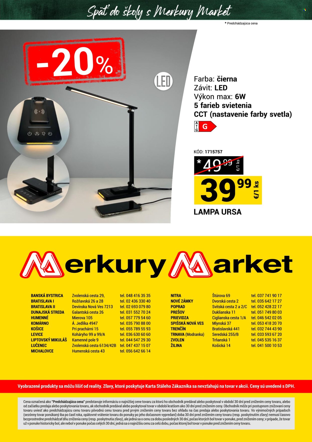 Leták Merkury Market - 22.8.2026 - 30.8.2026. Strana 22