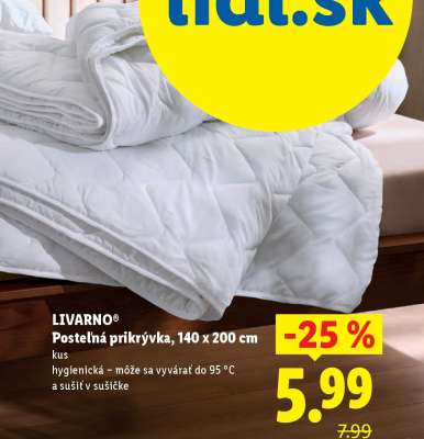 LIVARNO® Posteľná prikrývka, 140 x 200 cm