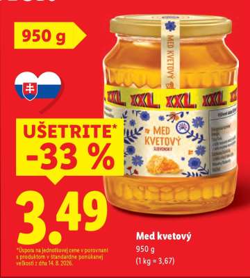Med kvetový