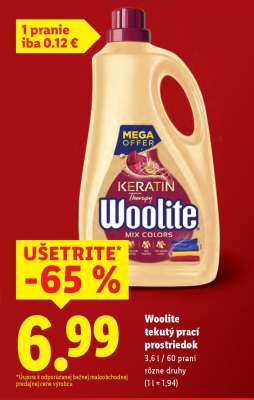 Woolite Tekutý prací prostriedok