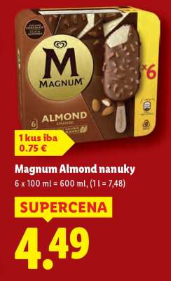 Magnum Almond nanuky