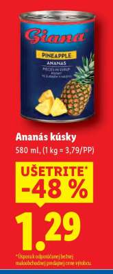 Ananás kúsky