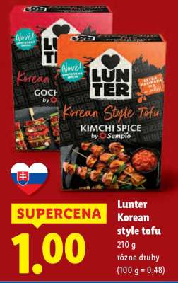 Lunter Korean style tofu