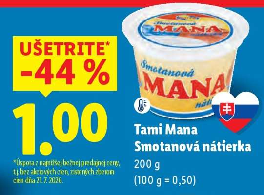 TAMI MANA SMOTANOVÁ NÁTIERKA