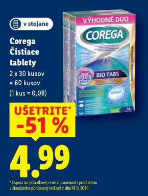 Corega Čistiace tablety