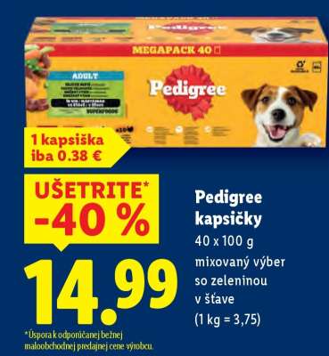 Pedigree kapsičky