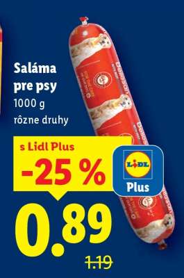 Saláma pre psy