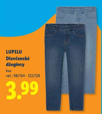 LUPILU Dievčenské džegíny