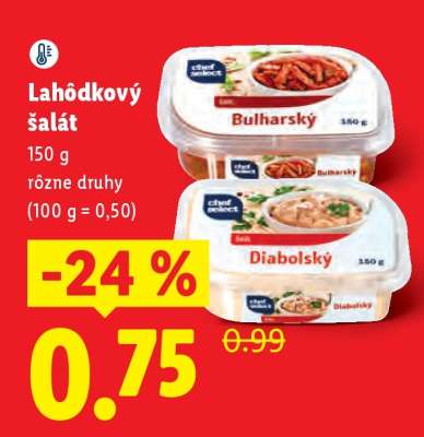 Lahôdkový šalát