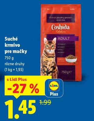 Suché krmivo pre mačky