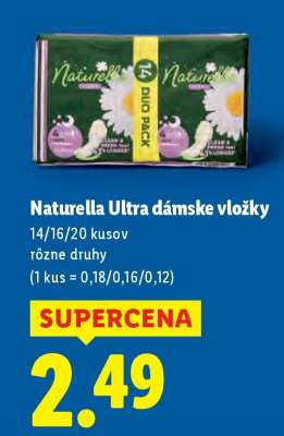 Naturella Ultra dámske vložky