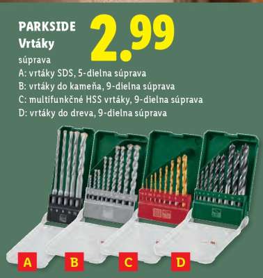Parkside Vrtáky