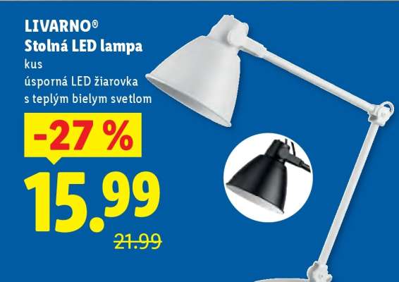 LIVARNO® Stolná LED lampa