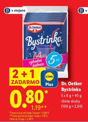 Dr. Oetker Bystrinka