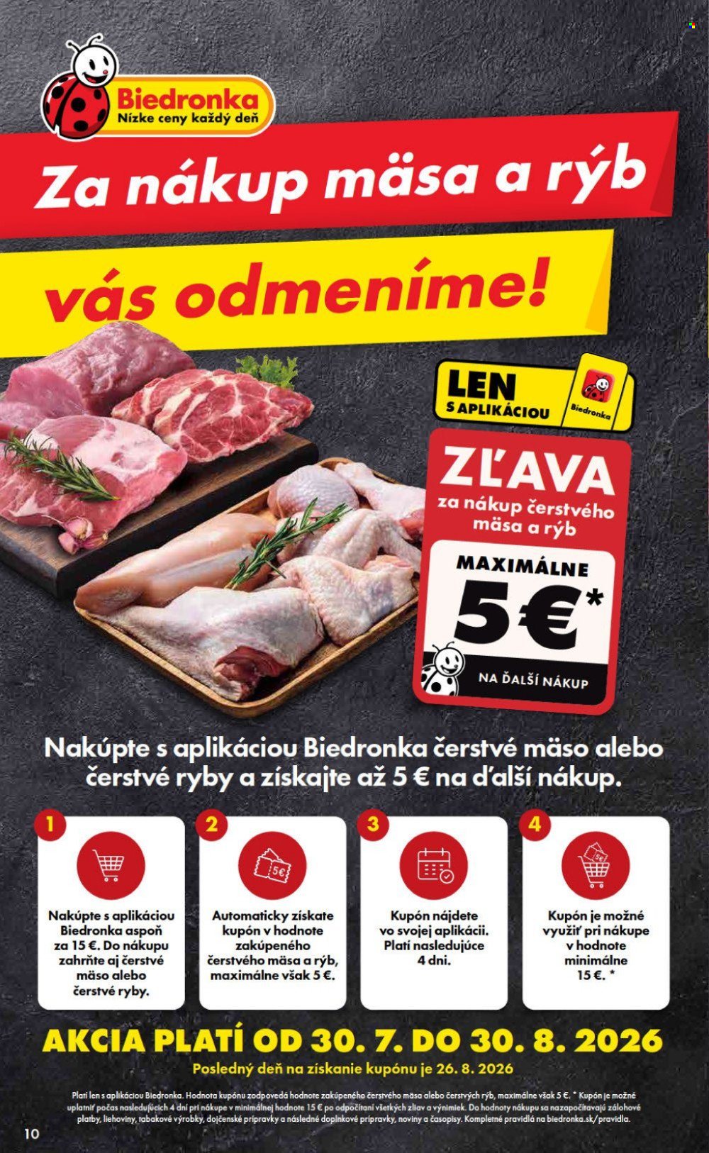 Leták Biedronka - 24.8.2026 - 26.8.2026. Strana 10