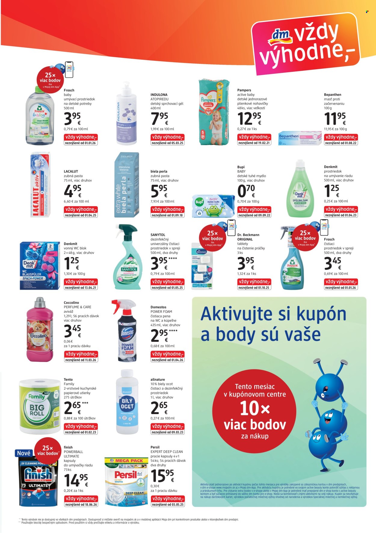 Leták dm drogerie - 1.8.2026 - 31.8.2026. Strana 3