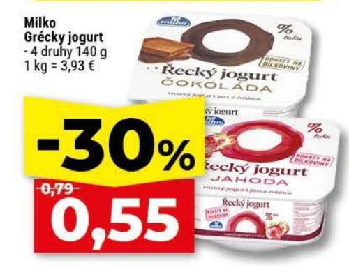 Milko Grécky jogurt
