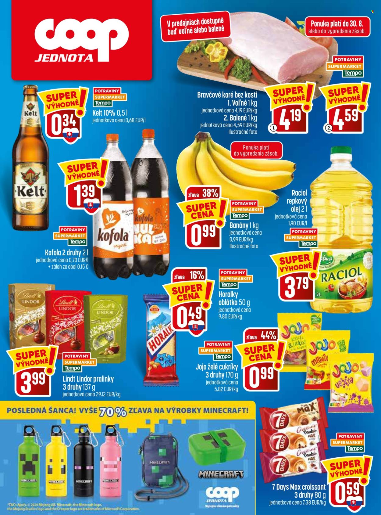 Leták COOP Jednota - 26.8.2026 - 2.9.2026. Strana 32