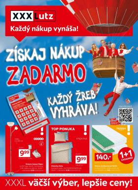 XXXLutz - Zľava 25 % na takmer celý nákup
