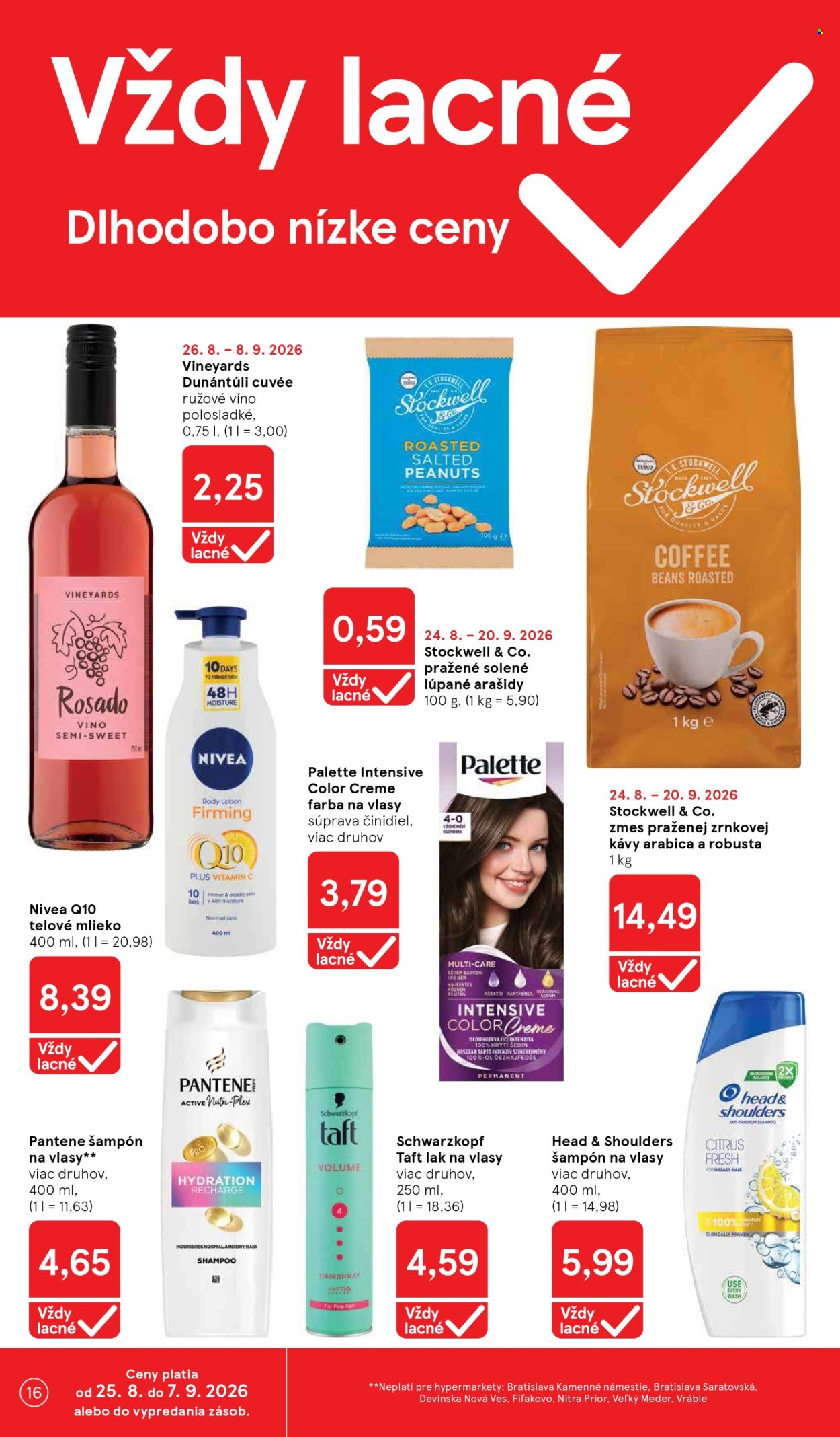 Leták TESCO - 26.8.2026 - 1.9.2026. Strana 16