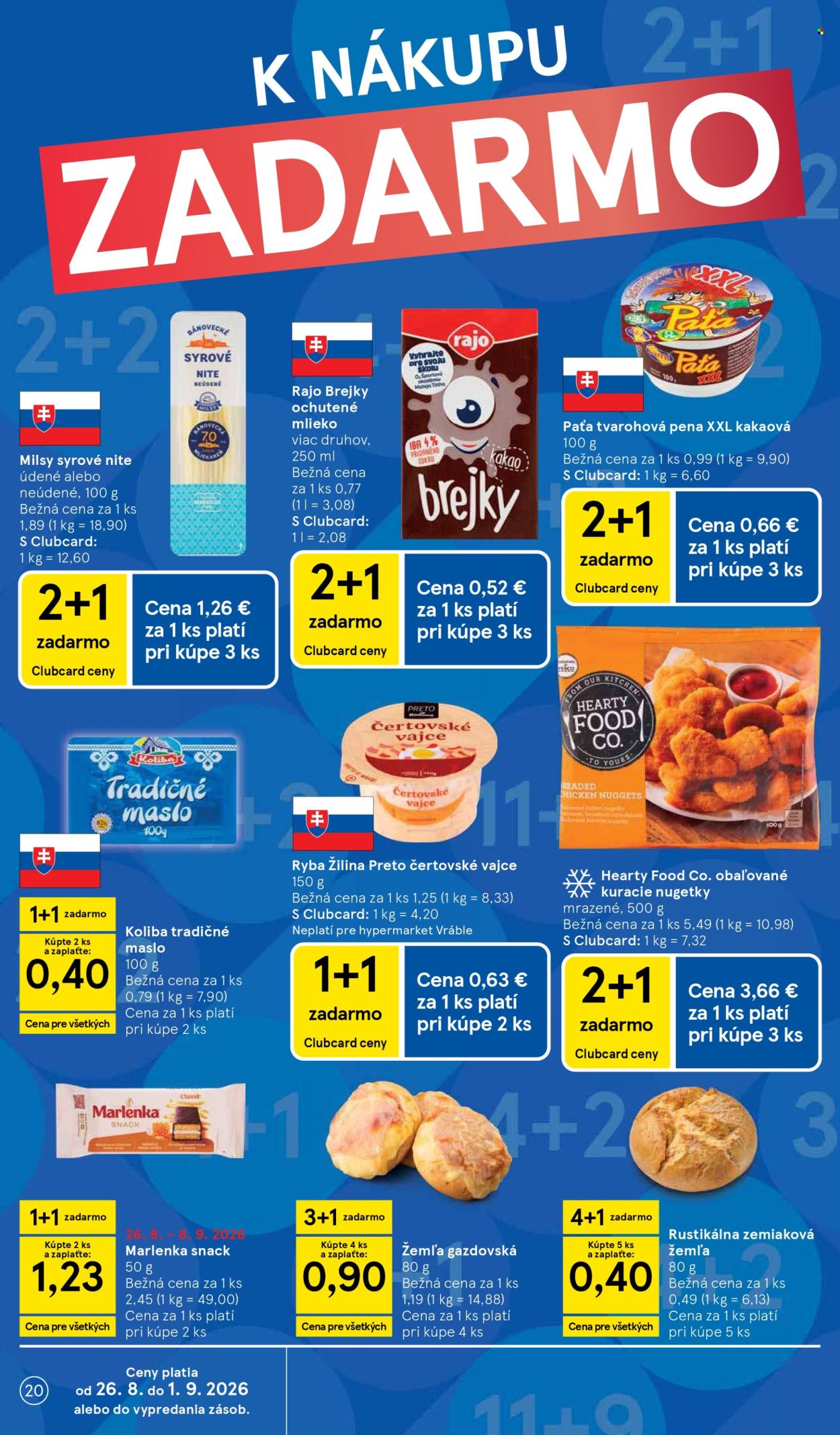 Leták TESCO - 26.8.2026 - 1.9.2026. Strana 20