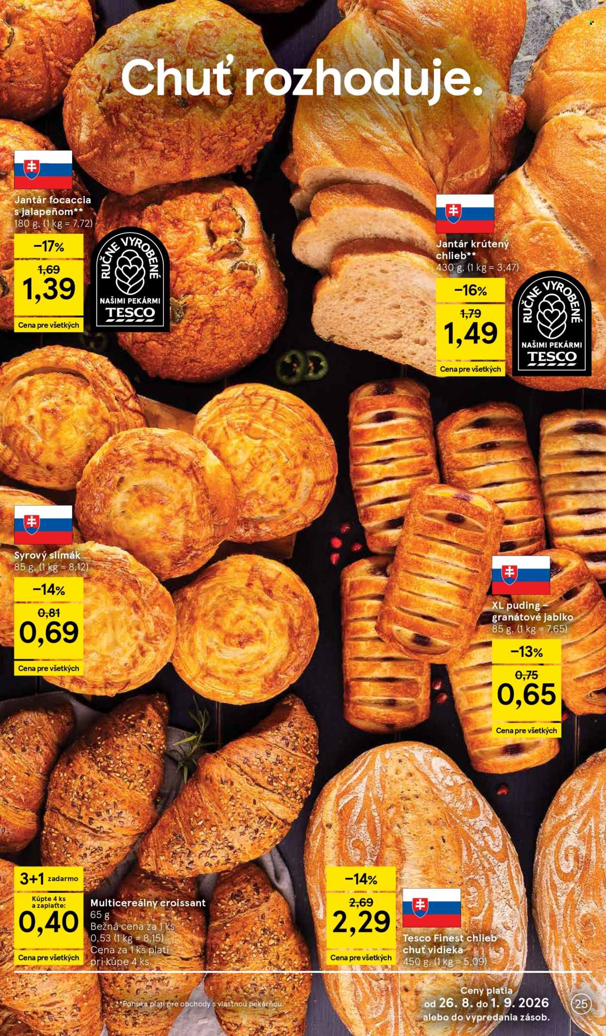 Leták TESCO - 26.8.2026 - 1.9.2026. Strana 25