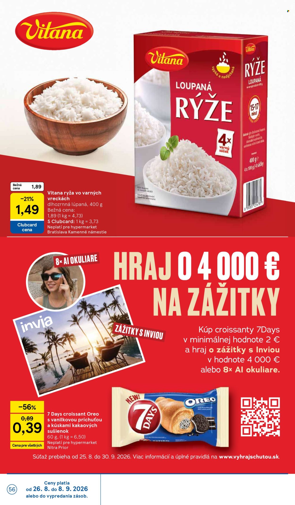 Leták TESCO - 26.8.2026 - 1.9.2026. Strana 56