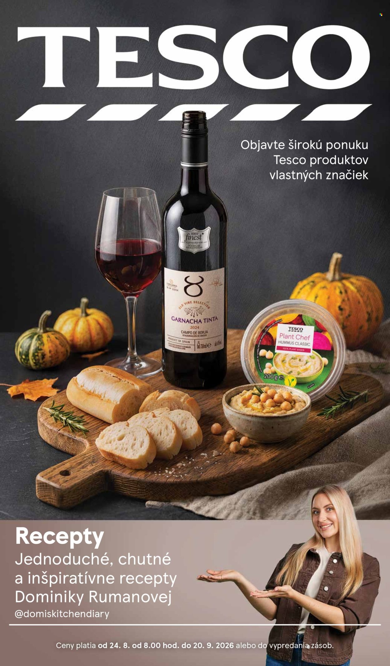 Leták TESCO hypermarket - 24.8.2026 - 20.9.2026. Strana 1