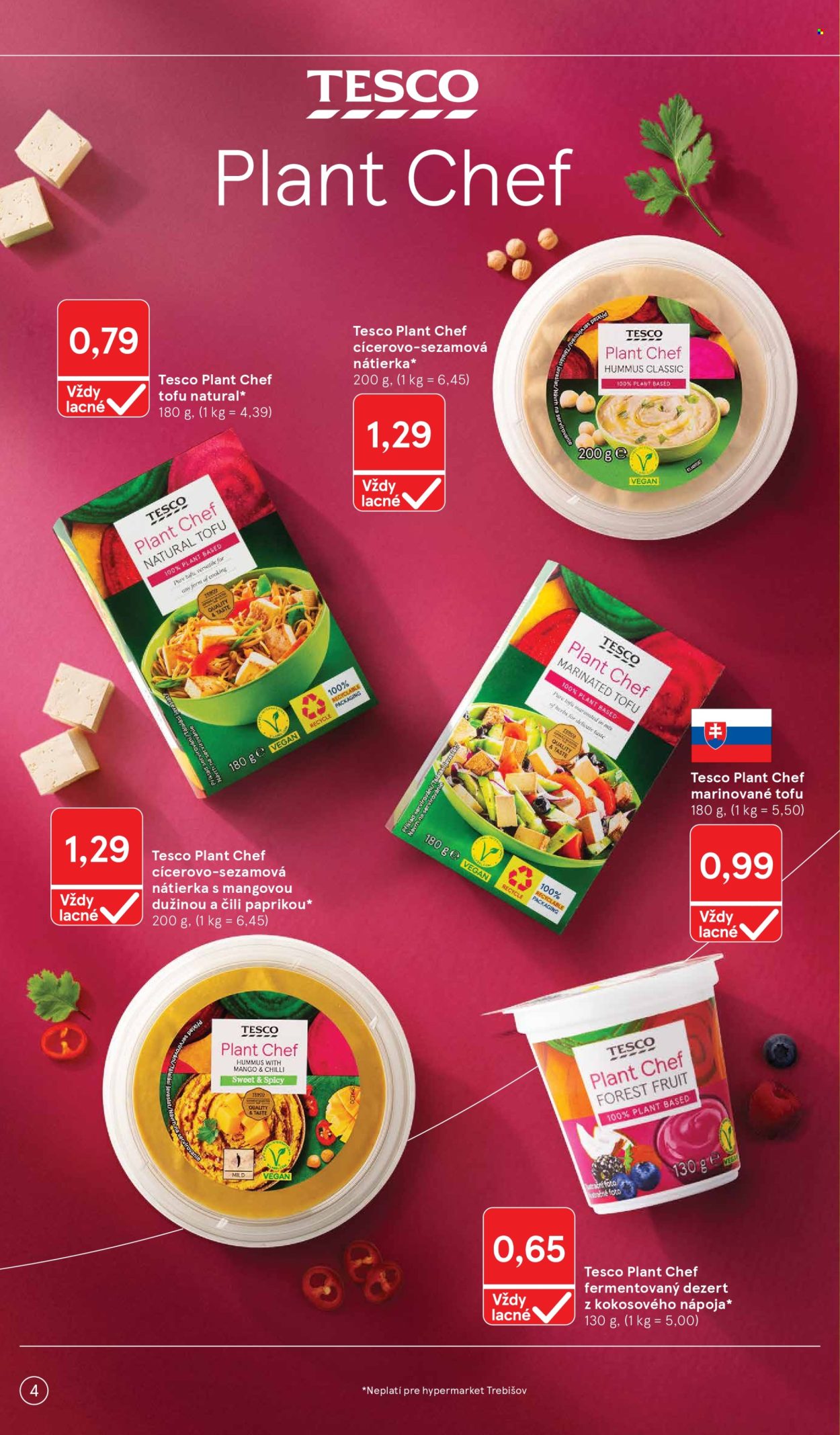 Leták TESCO hypermarket - 24.8.2026 - 20.9.2026. Strana 4