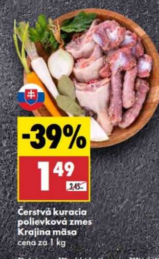 Čerstvá kuracia polievková zmes